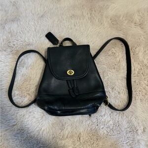 Vintage Coach backpack purse